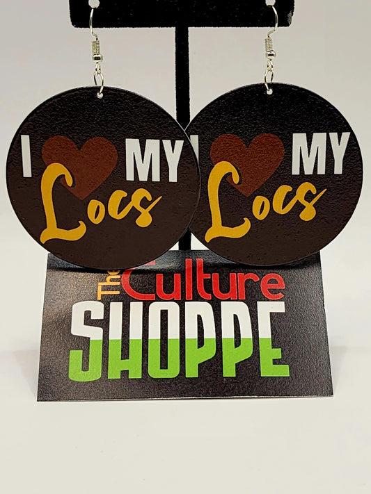 Wood Earrings
